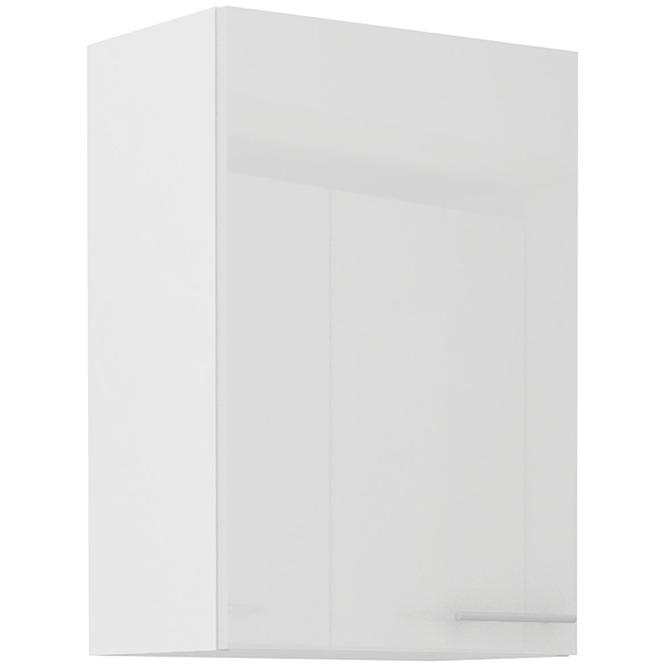 Küchenzeile Lara 50g-72 1f Mdf  Weiß Glänzend