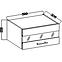 Küchenzeile Lara 60gus-36 1f Mdf  Weiß Glänzend,2
