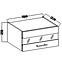 Küchenzeile Lara 60gus-36 1f Mdf Grau Glänzend,2