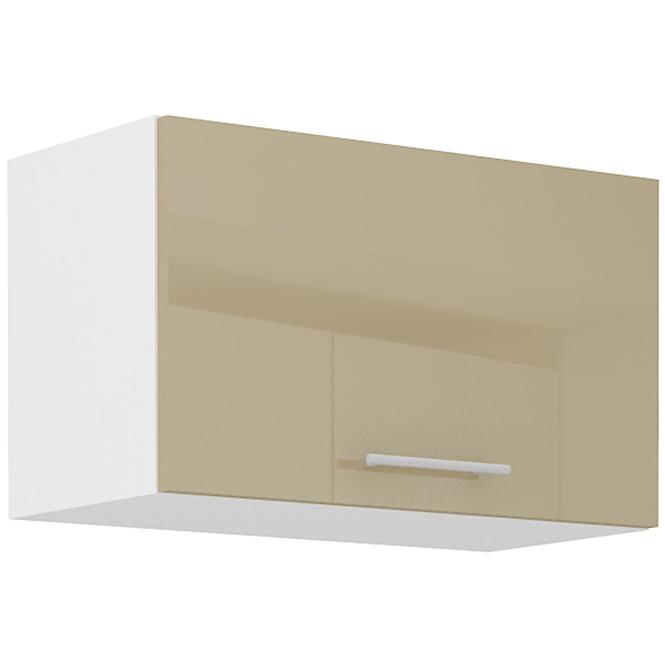 Küchenzeile Lara 60gu-36 1f Mdf Cappuccino Glänzend