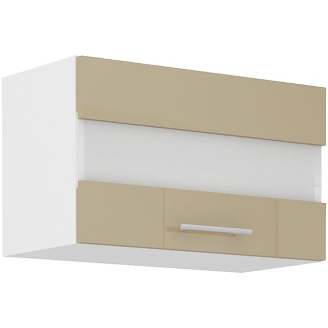 Küchenzeile Lara 60gus-36 1f Mdf Cappuccino Glänzend