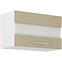 Küchenzeile Lara 60gus-36 1f Mdf Cappuccino Glänzend