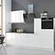 Küchenzeile Lara Front Zm.713x596 Mdf Weiß Glänzend,5