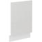 Küchenzeile Lara Front Zm.570x446 Mdf Weiß Glänzend