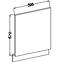 Küchenzeile Lara Front Zm.570x596 Mdf Grau Glänzend,2