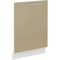 Küchenzeile Lara Front Zm.713x596 Mdf Cappuccino Glänzend
