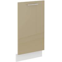 Küchenzeile Lara Front Zm.713x446 Mdf Cappuccino Glänzend