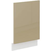 Küchenzeile Lara Front Zm.570x446 Mdf Cappucino Glänzend