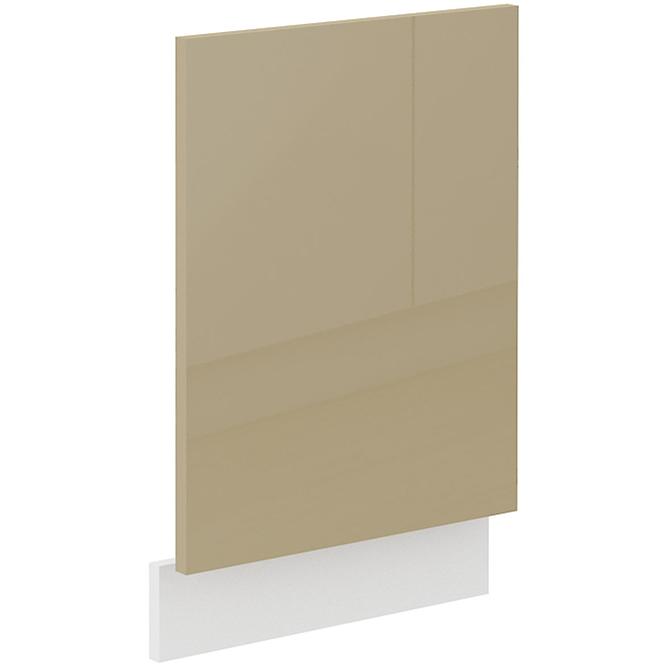 Küchenzeile Lara Front Zm.570x446 Mdf Cappucino Glänzend
