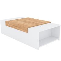 Couchtisch Haga Weiß/wotan 31.6X110X60.3