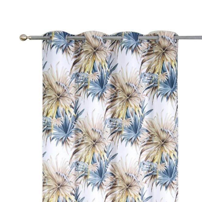 Vorhang mit Ösen Noella 140x250 21042 beige