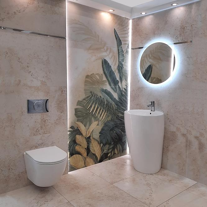 Bodenfliese Alabaster shine 59,8/119,8