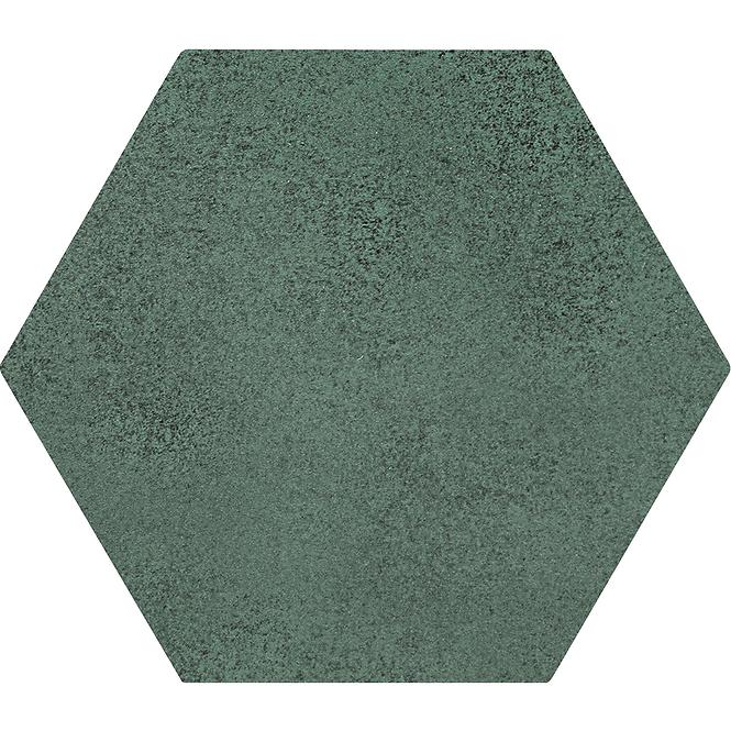 Wandfliese Burano Green Hex 11/12,5