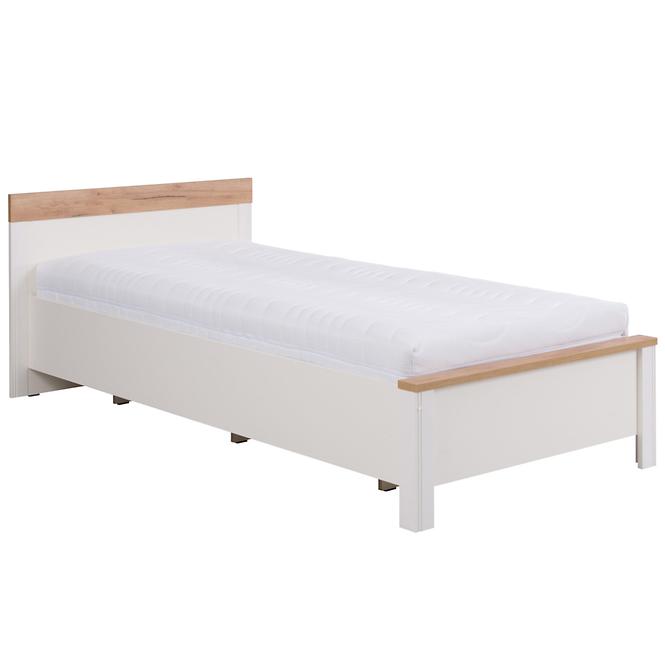 Bett Berg 19 crem/Eiche Gold