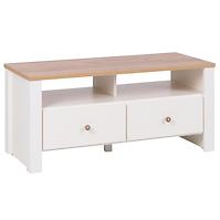 Tv Tisch Berg 15 Cream/Eiche Gold