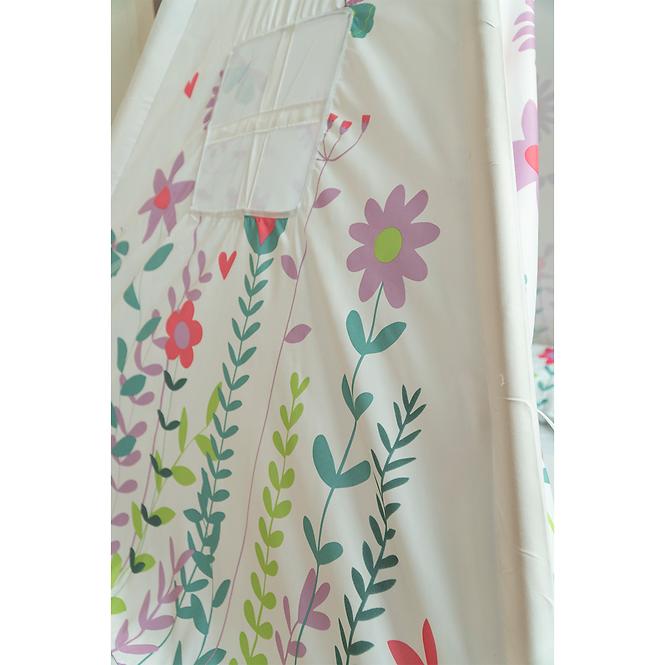 Tipi-Zelt Blumen 