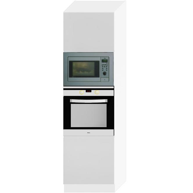 Küchenzeile Livia D60pk Mv 2133 Pl Hellgrau Mat/Weiß
