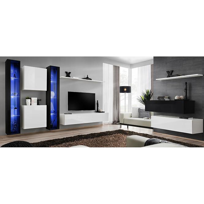 Vitrine Switch glas WW1 schwarz + LED