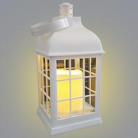 Laterne LED 1L Weiße Kerze 16/18/YZE