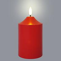 Kerze 11,5cm mit Timer - Burgund 19/21/YZE-R