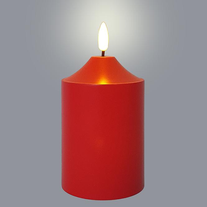 Kerze 11,5cm mit Timer - Burgund 19/21/YZE-R