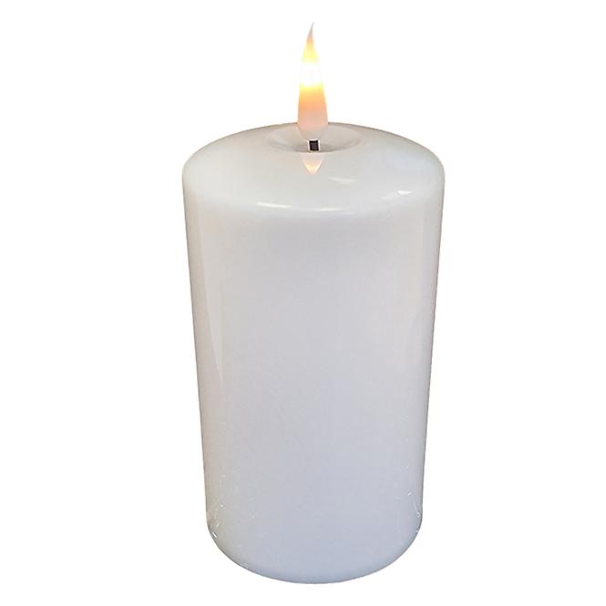 Große Kerze 16cm Batteriebetriebene 7/20/WAX