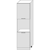 Küchenzeile Bono D60pk 2133 Pl Weiß Alaska/Weiß