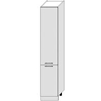 Küchenzeile Bono D40sł 2133 Pl 2fr Weiß Alaska/Weiß