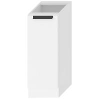 Küchenzeile Denis D30 Pl Weiß Satin Mat/Weiß
