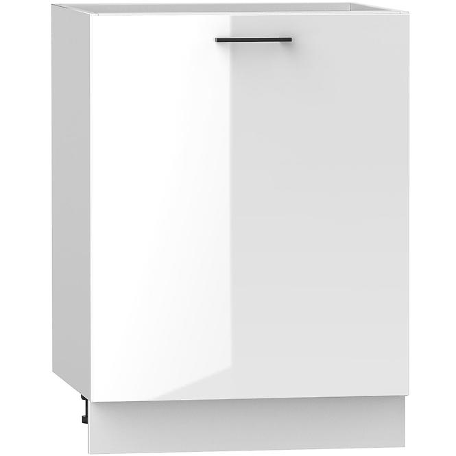 Küchenzeile Oscar D60 Pl Weiß Lesk/Weiß