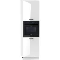 Küchenzeile Oscar D60pk 2133 Pl Weiß Lesk/Weiß
