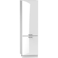 Küchenzeile Oscar D60sł 2133 Pl 2fr Weiß Lesk/Weiß