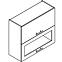 Küchenzeile Denis W80grf/2 Sd Eiche London/Weiß,2