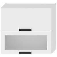 Küchenzeile Denis W80grf/2 Sd Weiß Satin Mat/Weiß