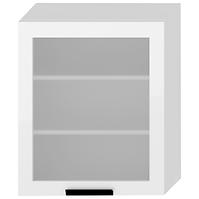 Küchenzeile Denis Ws60 Pl Weiß Satin Mat/Weiß