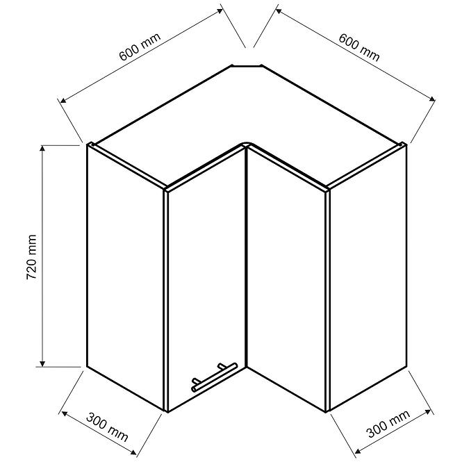 Küchenzeile Denis Wrn Pl Weiß Satin Mat/Weiß