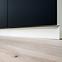 Küchenzeile Denis W60/68 Slim Pl Se Stříbrnou Digestoří Schwarz Mat Continental/Weiß,32