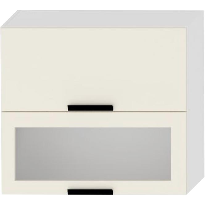 Küchenzeile Denis W80grf/2 Sd Koffee Mat/Weiß