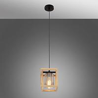 Lampe 15497H Schwarz und Braun LW1