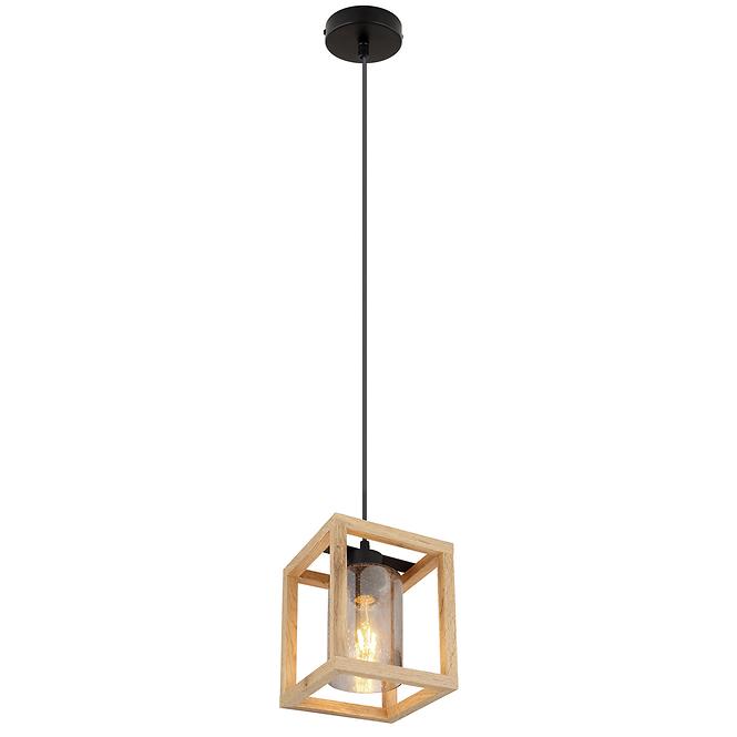 Lampe 15497H Schwarz und Braun LW1