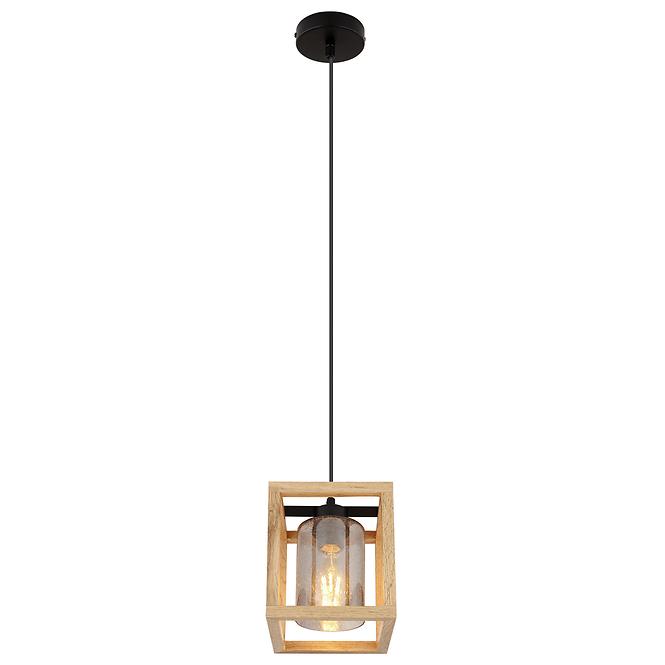Lampe 15497H Schwarz und Braun LW1