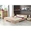 Bett aus Buchenholz Skandica Spectrum Niedrig 200x200 Natürlich,10