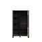 Vitrine Haruki 95 Alpenfichte/ Schwarz,4