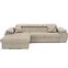 Ecksofa Polo L Porto 33 + Kissen Porto 33