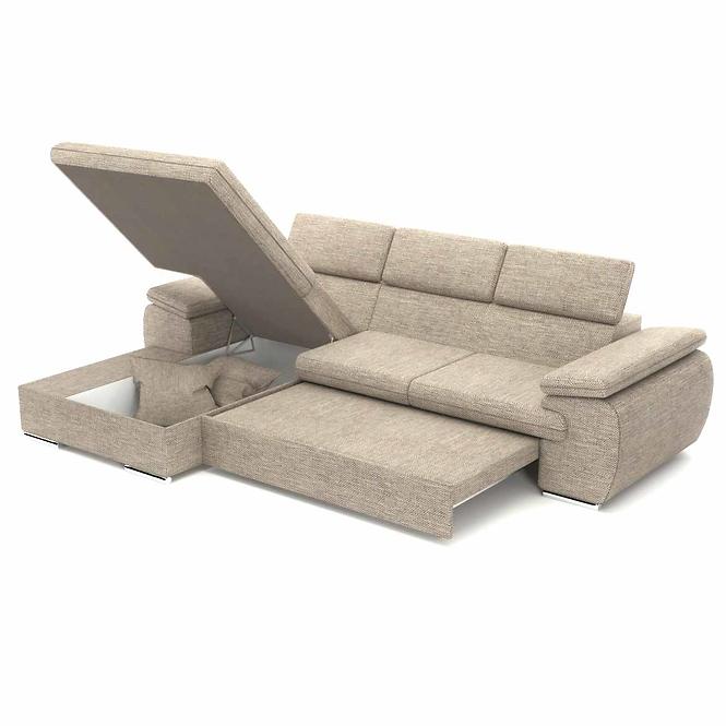 Ecksofa Polo L Porto 33 + Kissen Porto 33,3