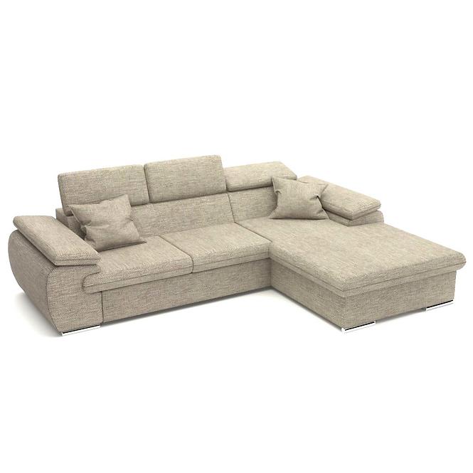 Ecksofa Polo P Porto 33 + Kissen Porto 33,2
