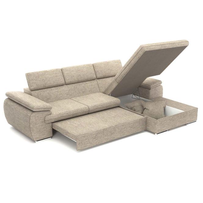 Ecksofa Polo P Porto 33 + Kissen Porto 33,3