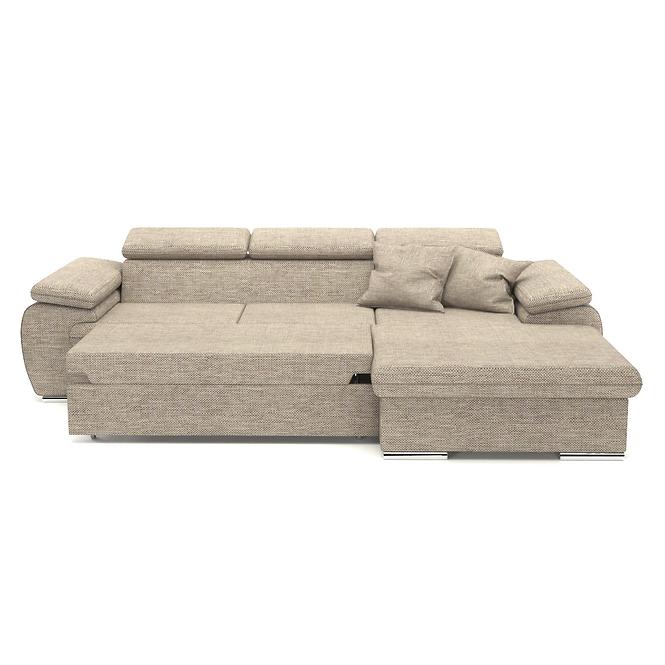 Ecksofa Polo P Porto 33 + Kissen Porto 33,5