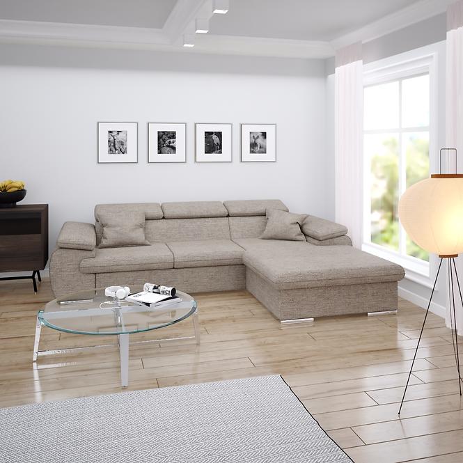 Ecksofa Polo P Porto 33 + Kissen Porto 33,7