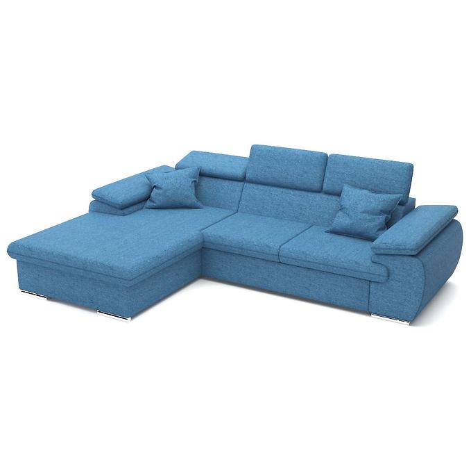 Ecksofa Polo L Porto 62 + Kissen Porto 62,2